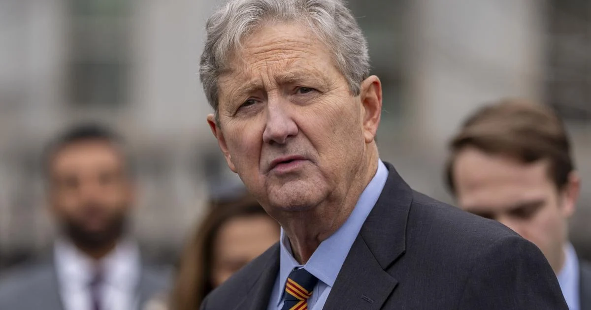 Sen. John Kennedy still withholding support for Trump pick