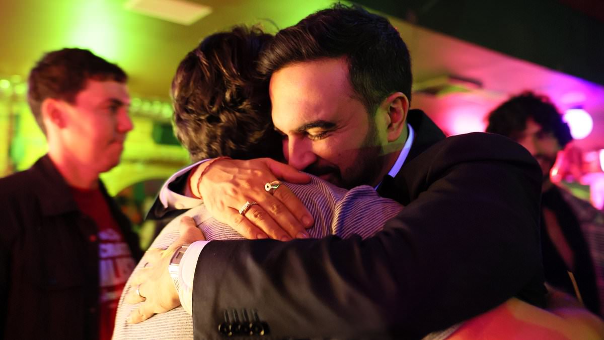 Inside Zohran Mamdani's woke, celebrity filled victory party after socialist won NYC mayoral election