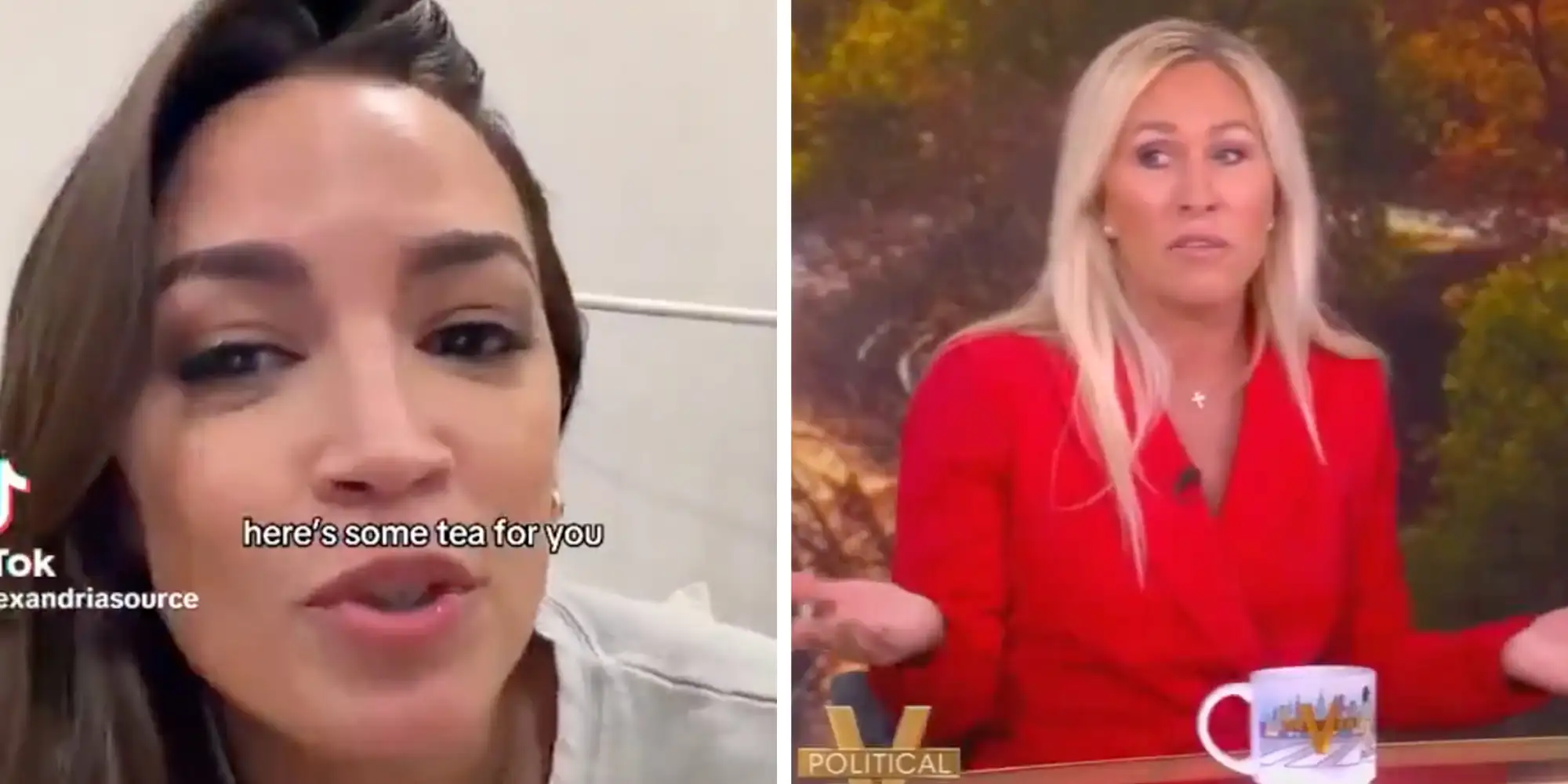 “Revenge tour”: AOC offers theory on Marjorie Taylor Greene’s “rebrand” after MTG called herself a “victim” of QAnon