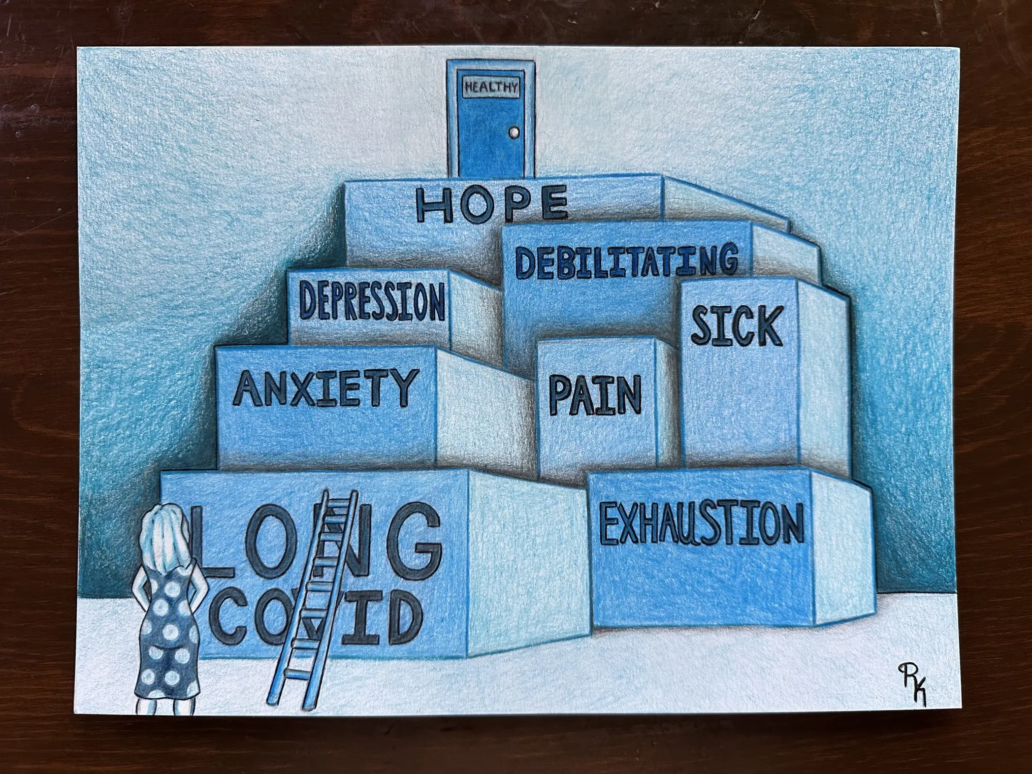 Art Show It Comes in Waves Brings Long COVID Stories to Light