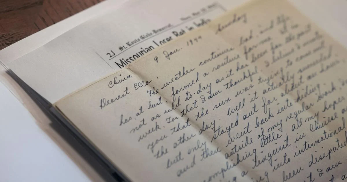 A new collection of WWII letters captures the stories of St. Louisans far from home