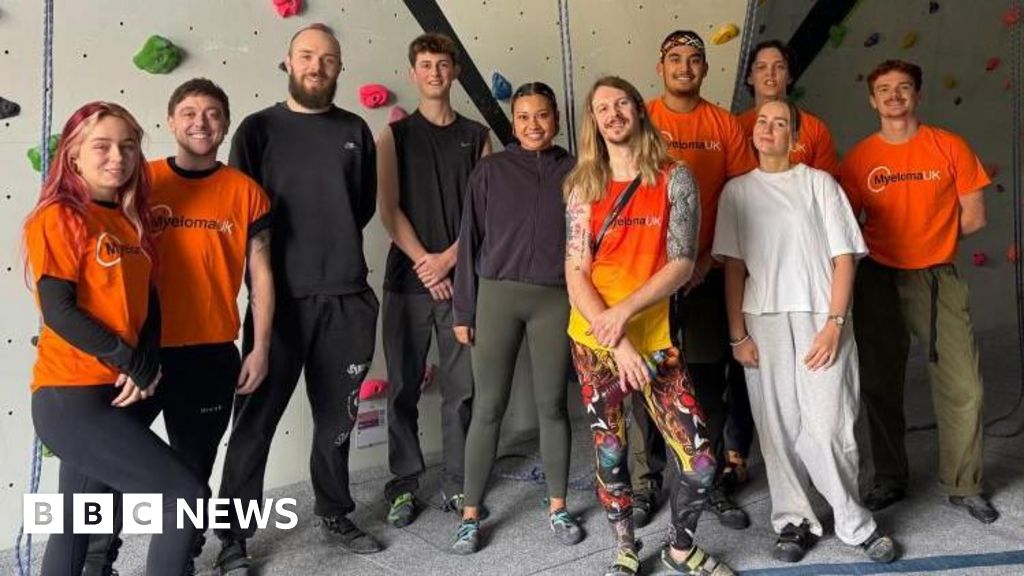 TV star honours late father in climbing challenge