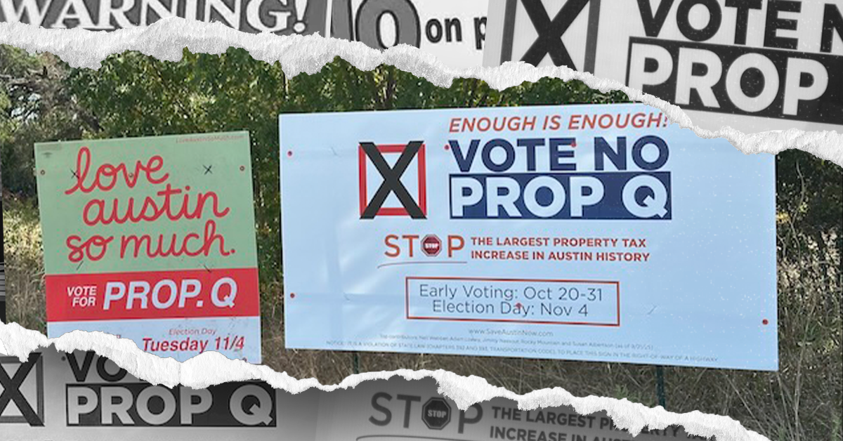 Austin Voters Say No to Proposition Q: ‘Forever Tax’ Rejected