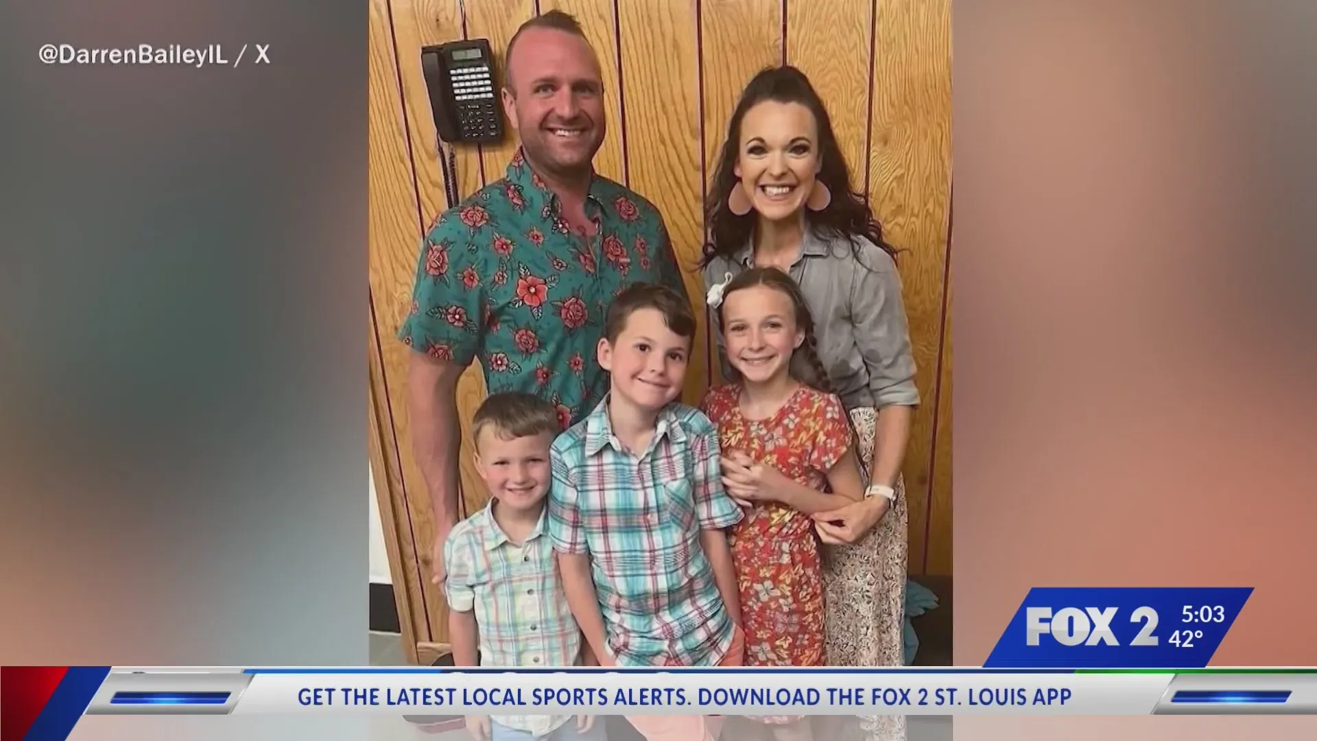 Services to be held for family of Ill. candidate Darren Bailey after helicopter crash