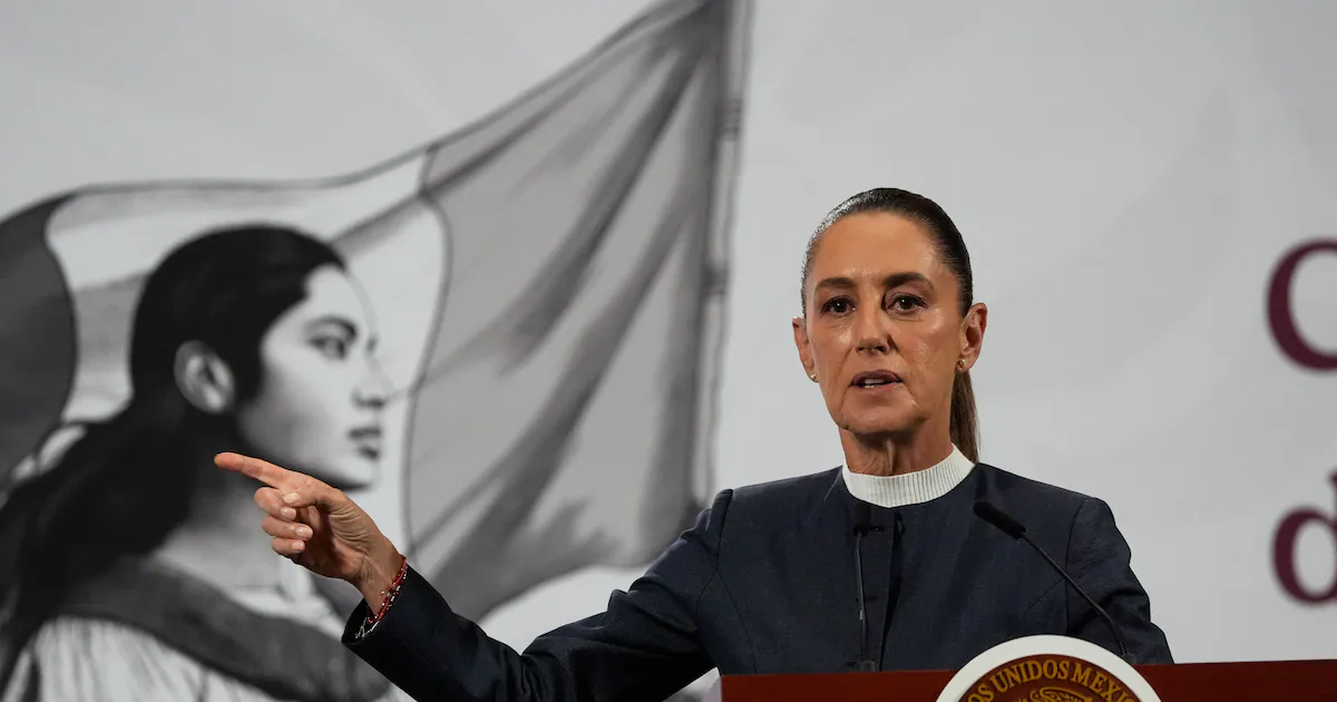 Mexican President Claudia Sheinbaum presses charges after groping incident outside national palace