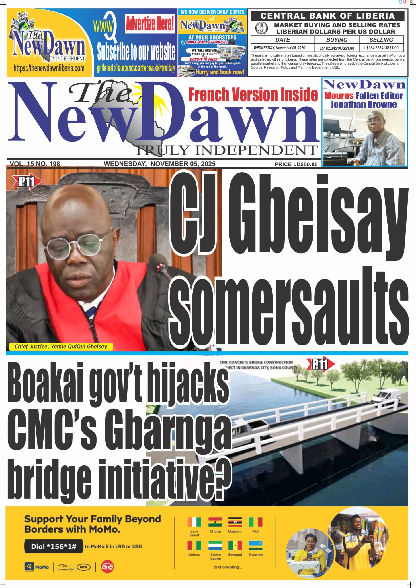 Vol.15 No. 198 WEDNESDAY, NOVEMBER 05, 2025