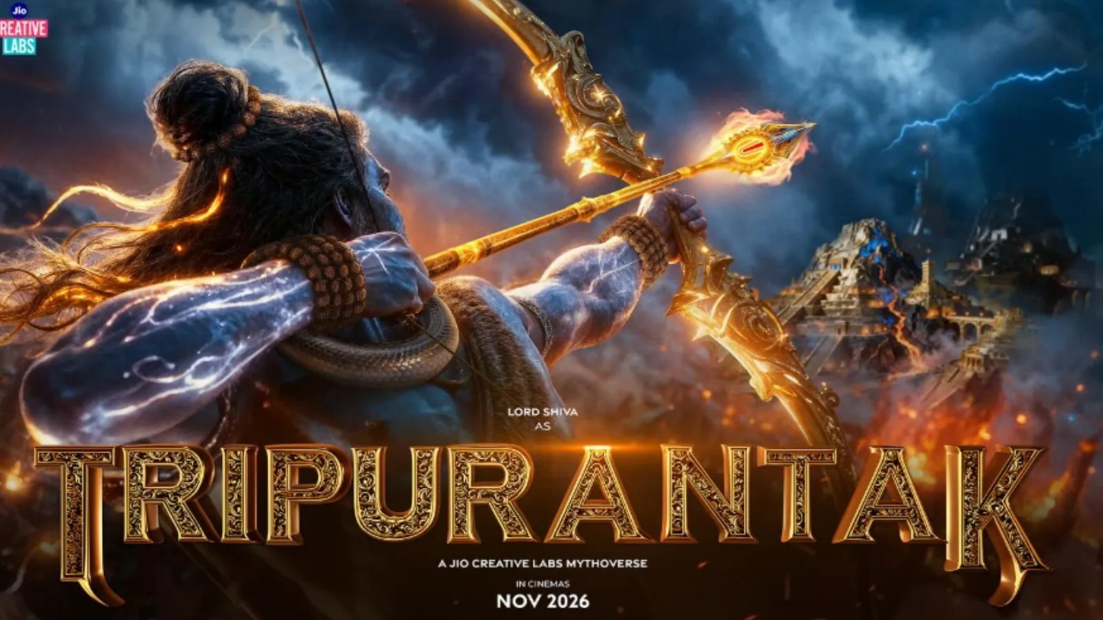 Tripurantak: Jio Creative Labs Announces First MythoVerse Film, To Release In 2026