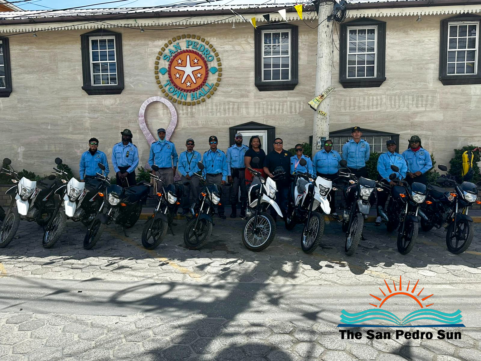 New Motorcycles Boost San Pedro Transport Department’s Patrol Capabilities