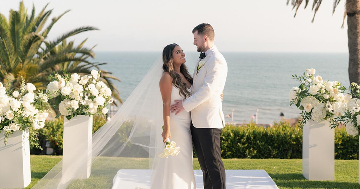 How a Tinder Romance Led to Forever for an LA Couple