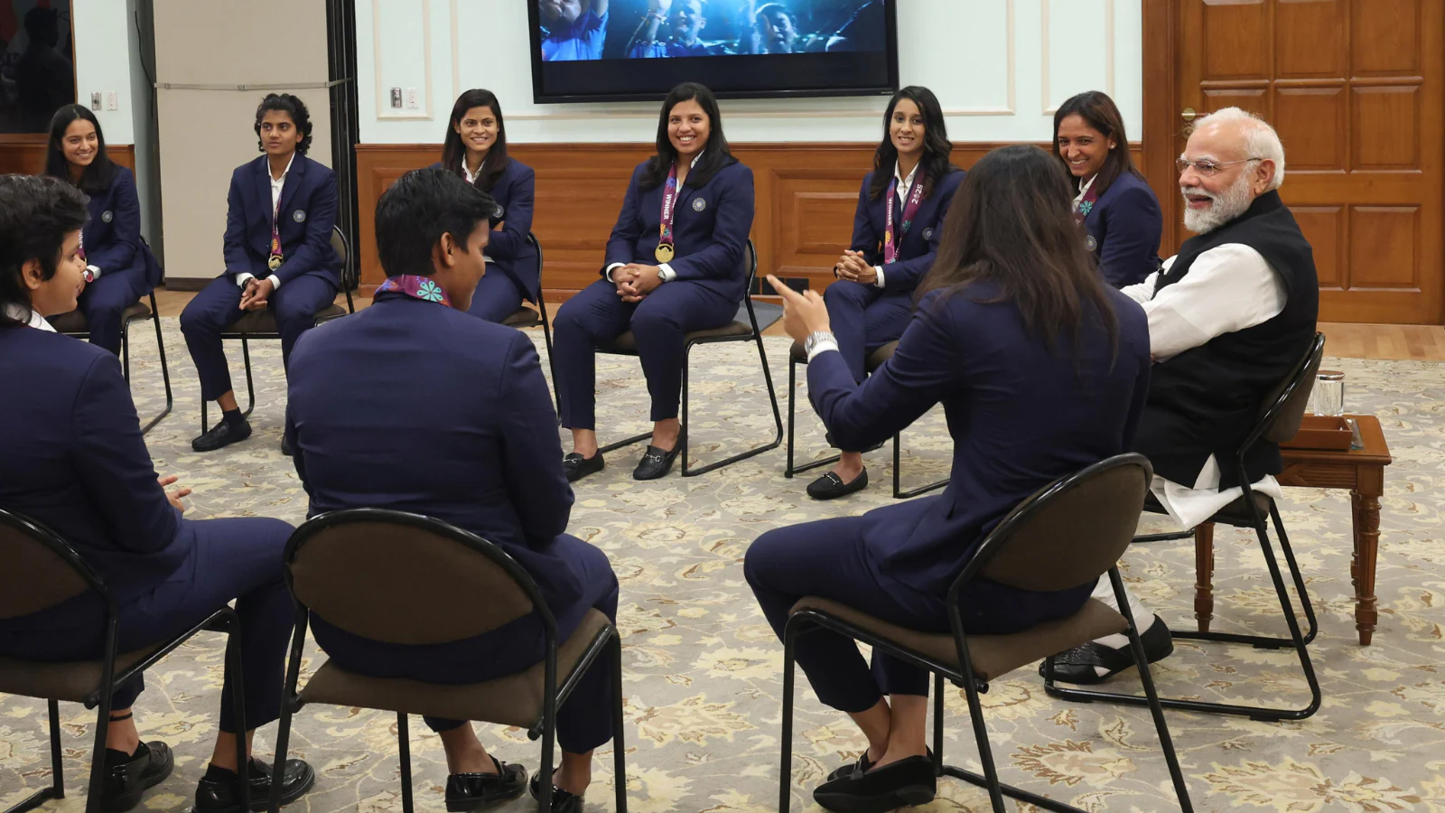 From Trolling To Jai Shri Ram! Here's What PM Narendra Modi Discussed With India's Victorious World Cup Team