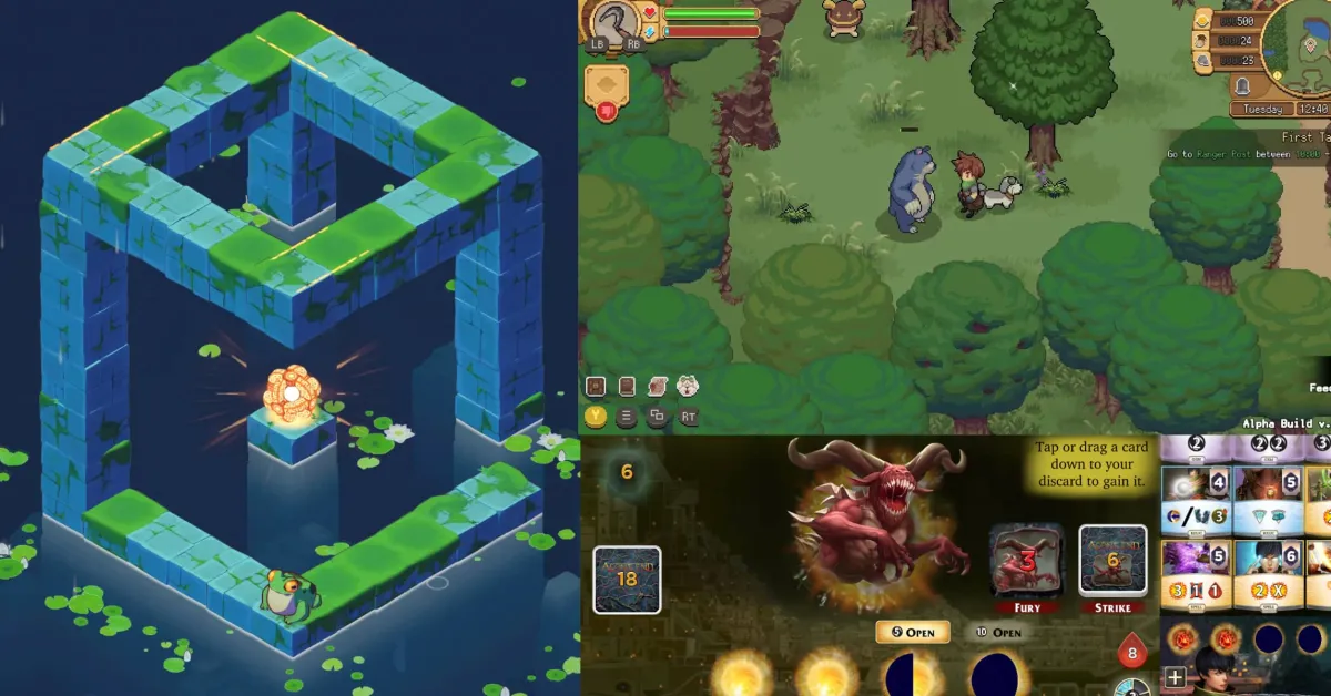 FROGBLOCK, Potion Permit, Aeon's End, more