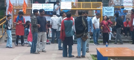 Left alliance leading in JNU Student Union elections; ABVP ahead on one seat