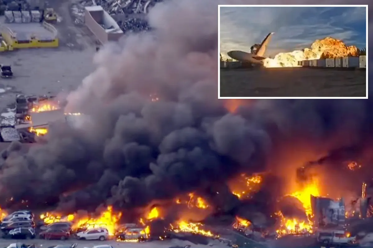 A beloved shop cat named Bob is feared dead after UPS plane's fireball crash