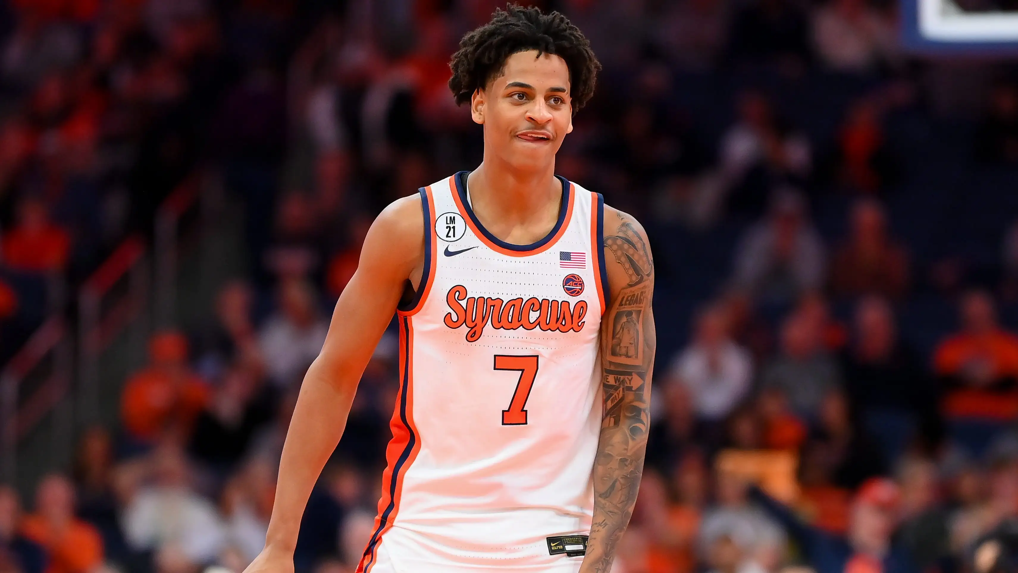 LeBron James Reacts to Kiyan Anthony’s Syracuse Debut With Two Words