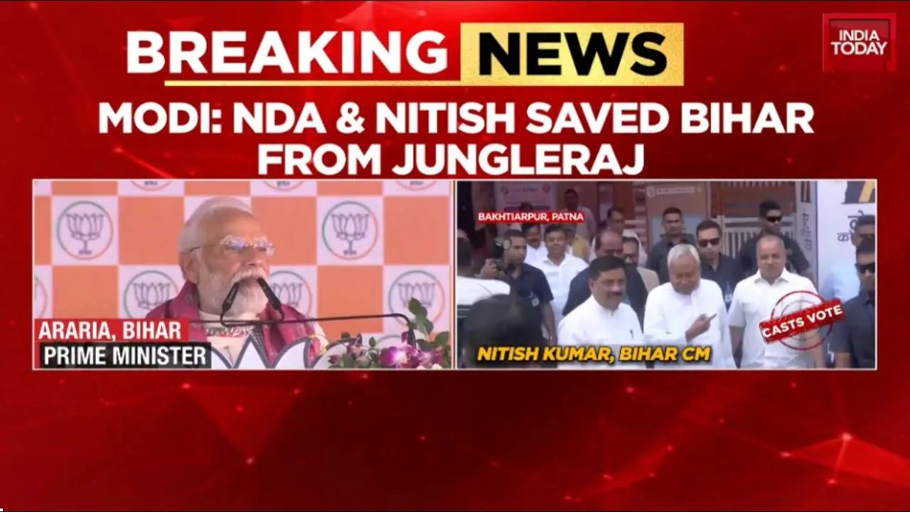 PM Modi In Bihar: 'RJD, Congress Protecting Infiltrators, Your Vote Is The Weapon To Oust Them'