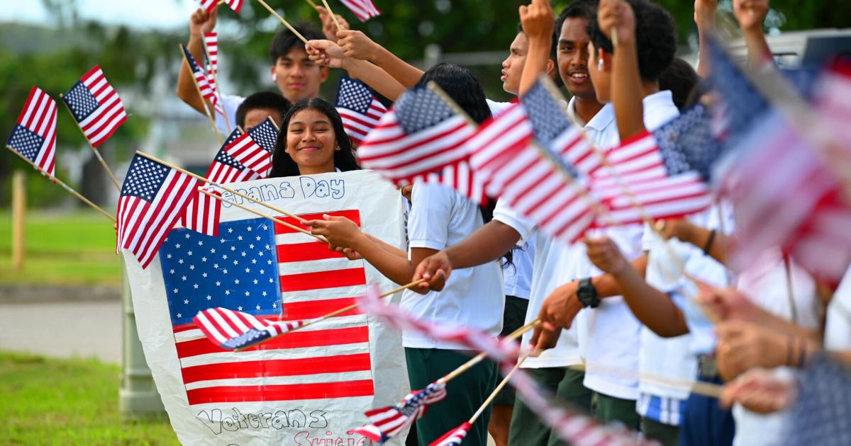 Governor on honoring veterans: 'Guam’s story is forever intertwined with the story of military service'
