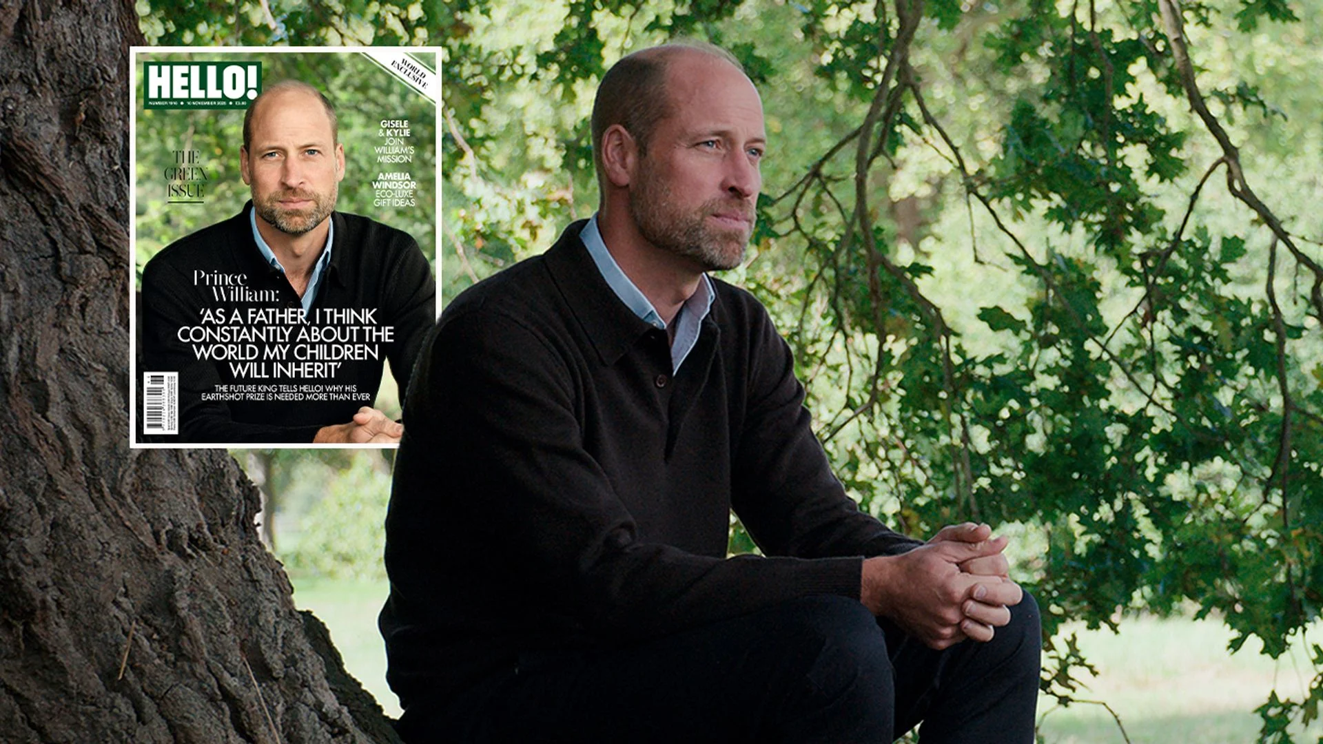 World exclusive: Prince William reveals drive behind Earthshot Prize - 'I think constantly about the world my children will inherit'