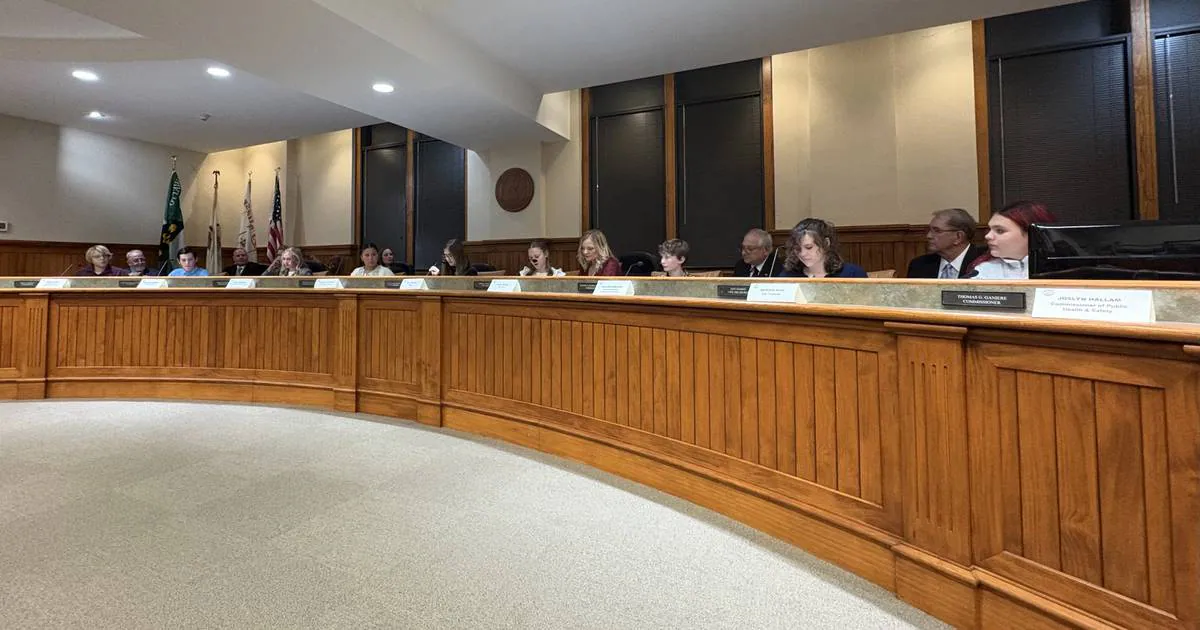 Kiwanis Kids Club takeleadership roles at Ottawa Council meeting