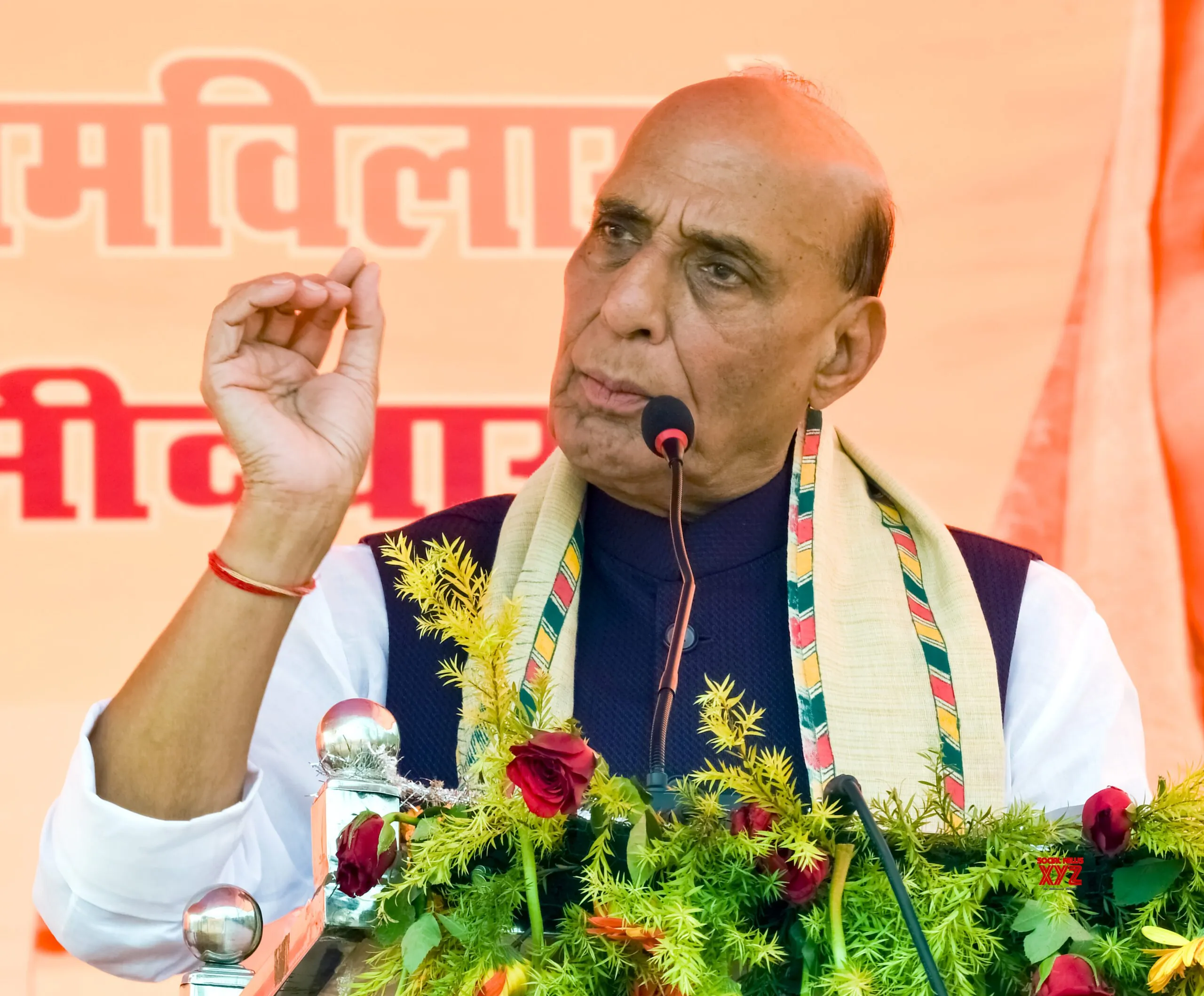 ‘RJD’s signature is violence,’ says Rajnath Singh in Bihar