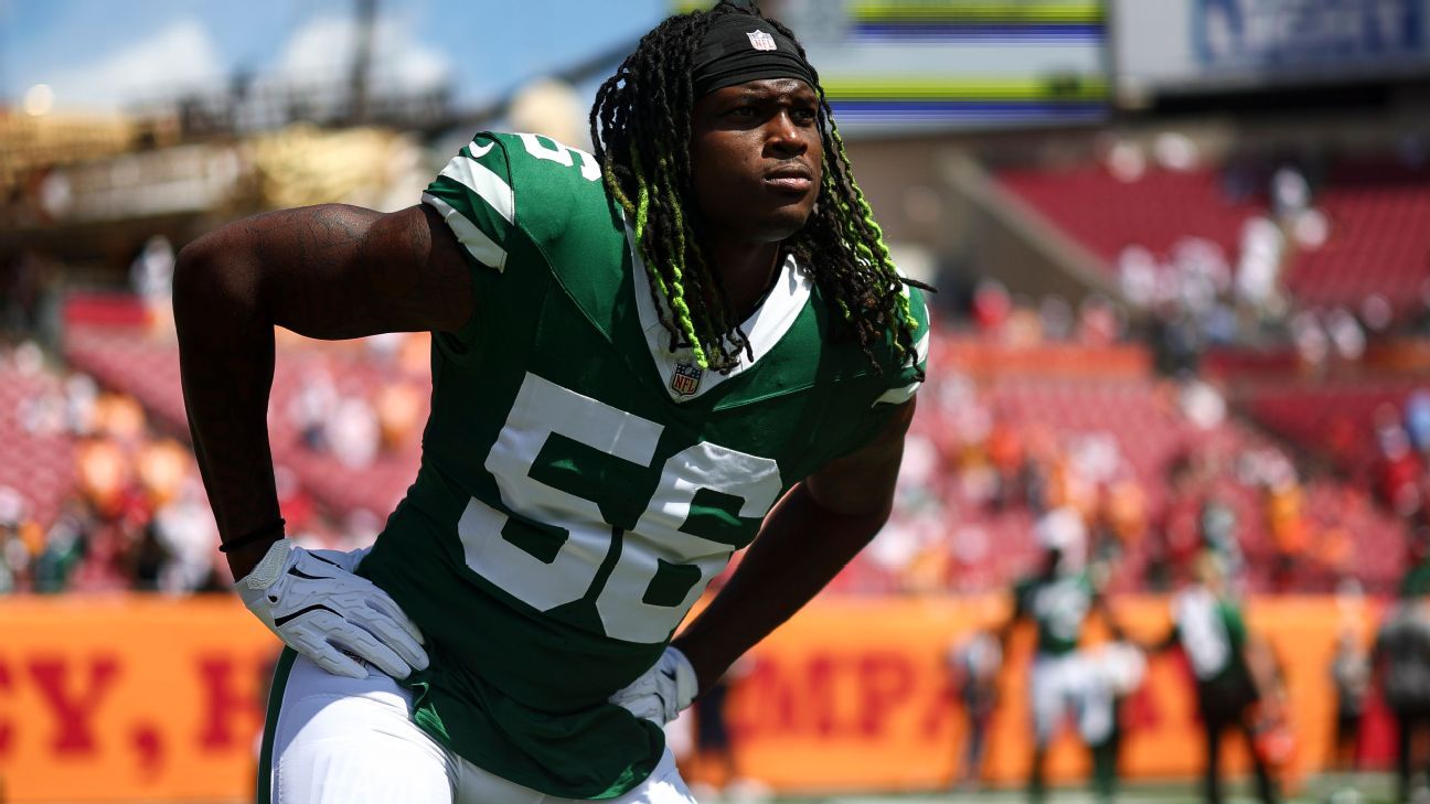 Quincy Williams demoted amid Jets' defensive shakeup
