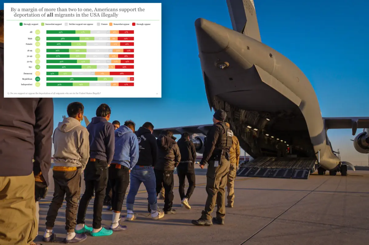 Even Democrats overwhelmingly support Trump’s deportation of criminal immigrants: poll