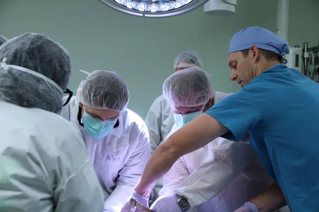 Sentara training involves cadavers for hands-on trauma practice