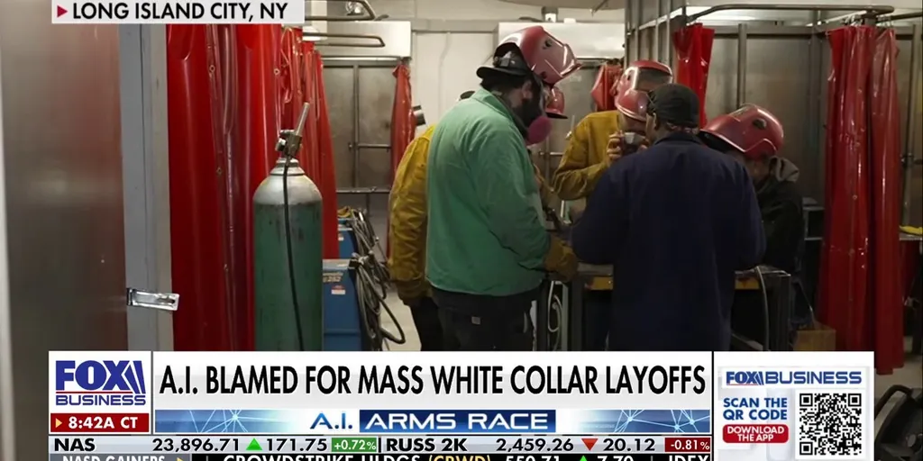 AI blamed for mass white-collar layoffs as trade schools see positive enrollment