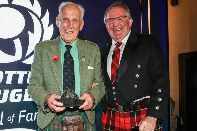 Fifer David Rollo joins Scottish Rugby’s hall of fame