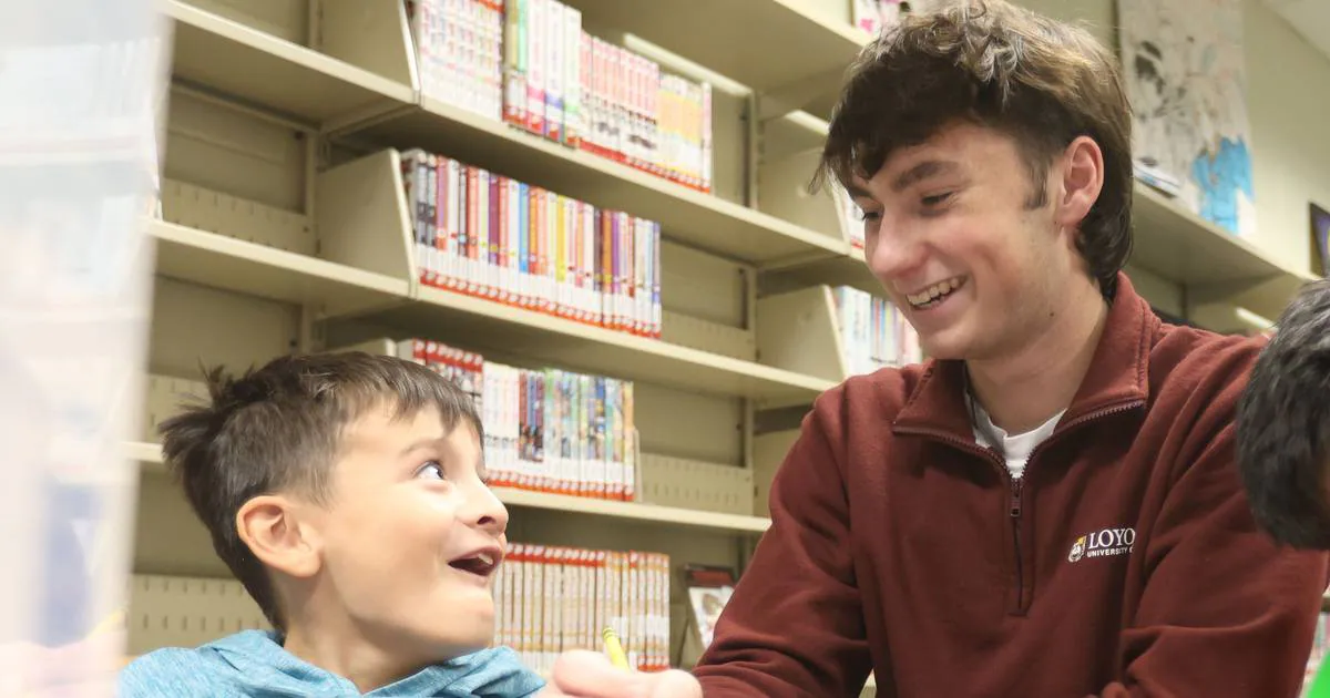 La Salle-Peru student turns volunteer project into community learning hub