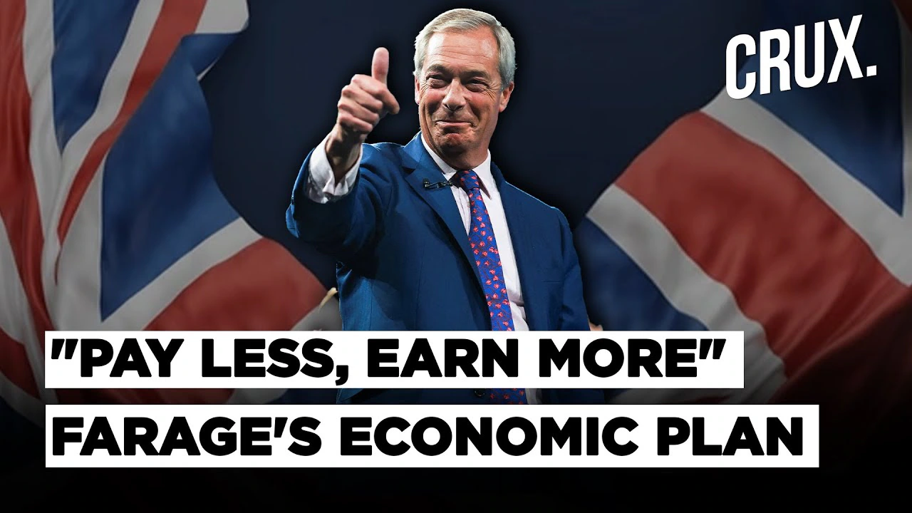 "We Will Be The Most Pro-Business, Pro-Entrepreneurship Government" Farage's Big Reform Pitch To UK