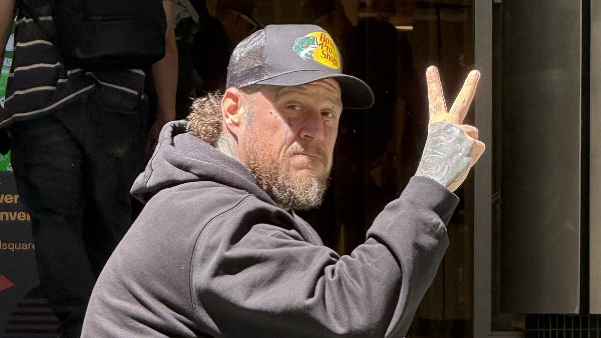 American rapper Jelly Roll slams luxury fashion store in Sydney after being 'treated like a criminal' during shopping spree