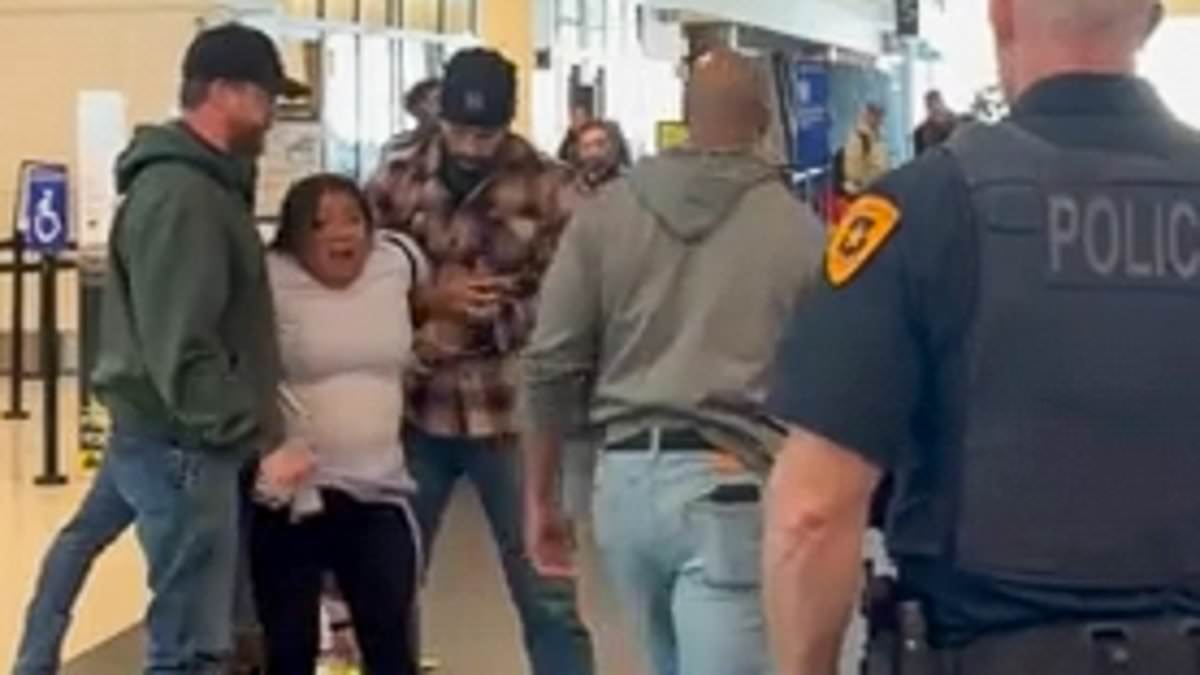 Why screaming female migrant who shouted 'Help me, I have papers!' was arrested by ICE at Salt Lake City airport