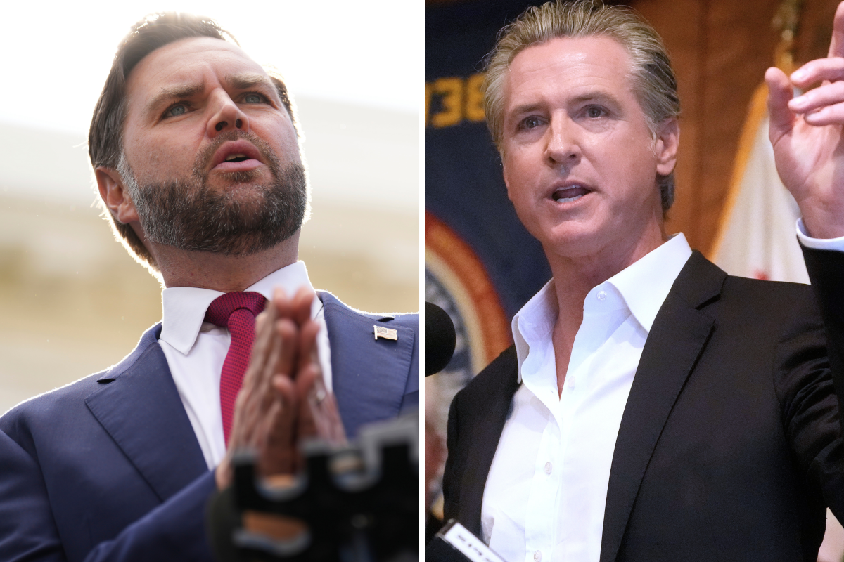 Gavin Newsom Leading JD Vance Among Young Men: Republican Pollster