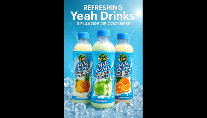 Yeah! Launches an Exciting Trio of Fruit-Infused Milk Flavoured Drinks – A Taste of Joy in Every Sip
