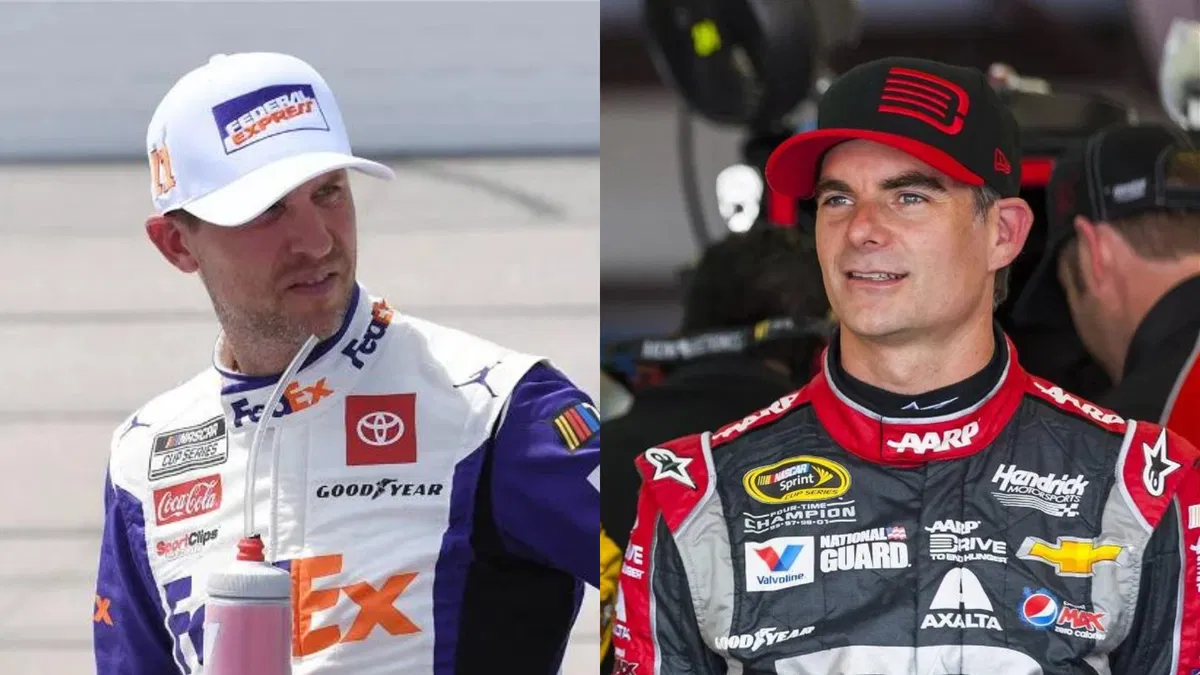 Denny Hamlin Seen as Jeff Gordon-Like Figure in JGR Rise, Says Kevin Harvick