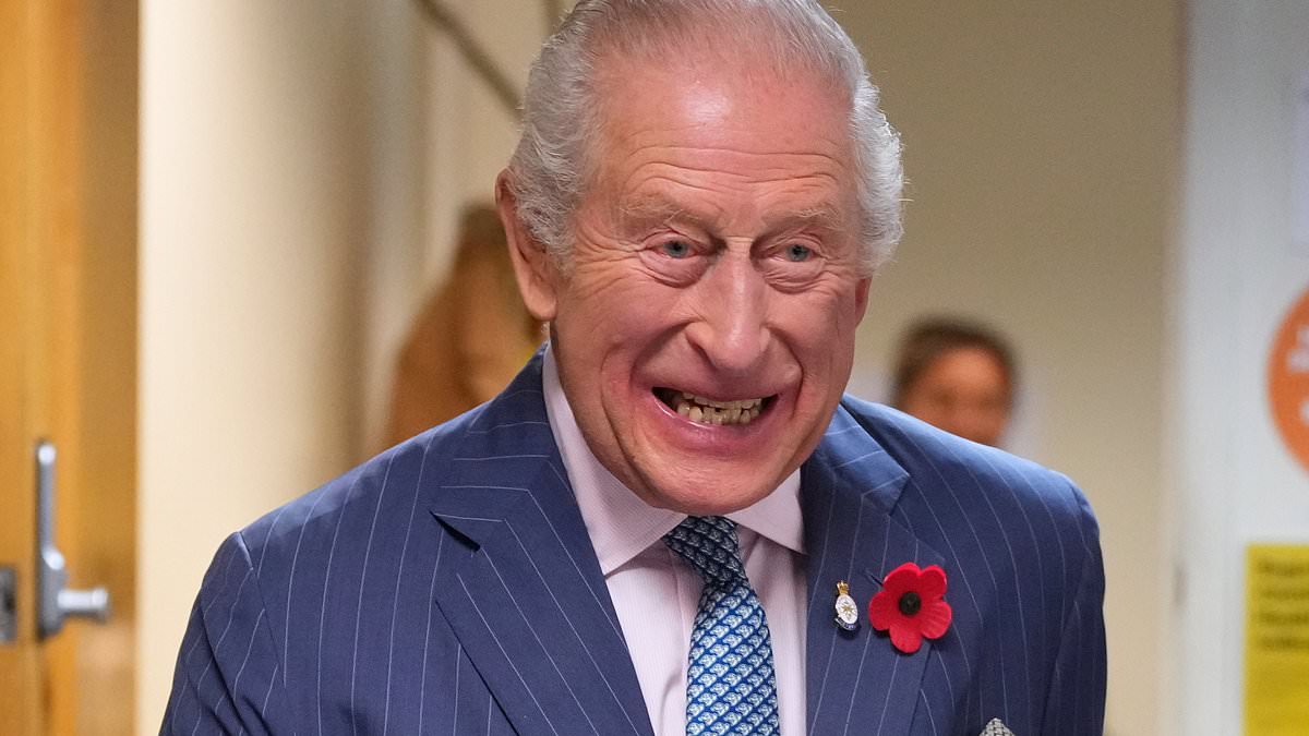 King Charles visits veterans' centre to learn about bespoke health services and rehabilitation programmes ahead of Remembrance Sunday