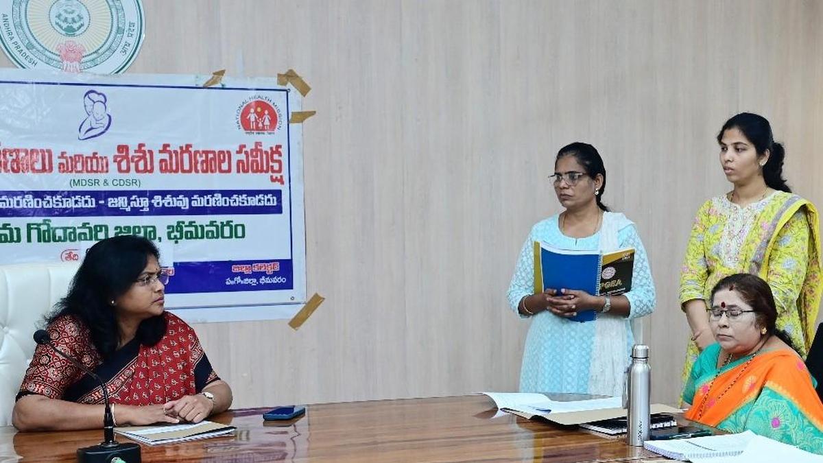 Collector conducts probe into maternal, infant deaths in West Godavari