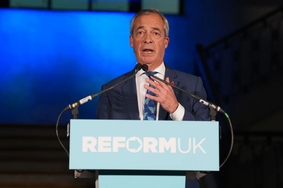 Farage says substantial tax cuts ‘not realistic’