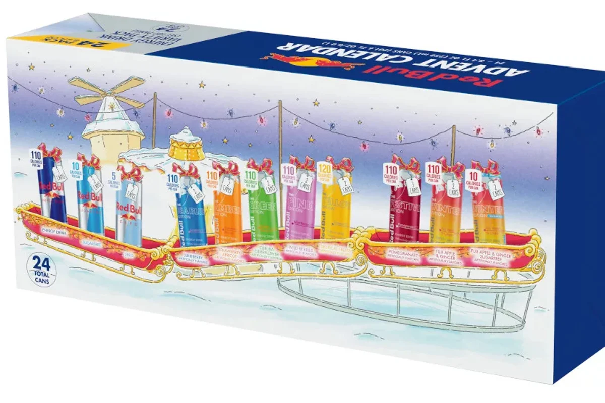Caffeine addicts: Red Bull just announced its first energy drink Advent calendar