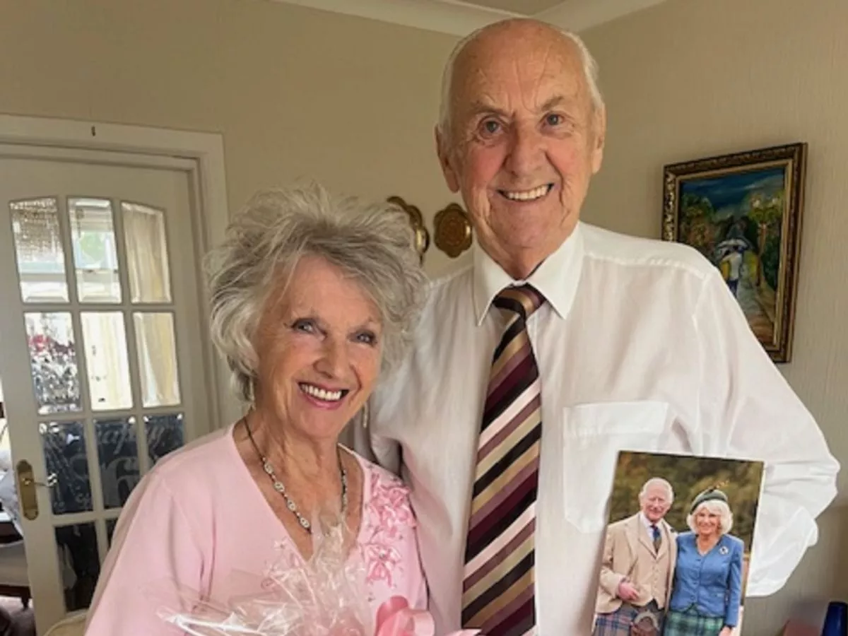 Wishaw couple celebrate 60 years of marriage in style