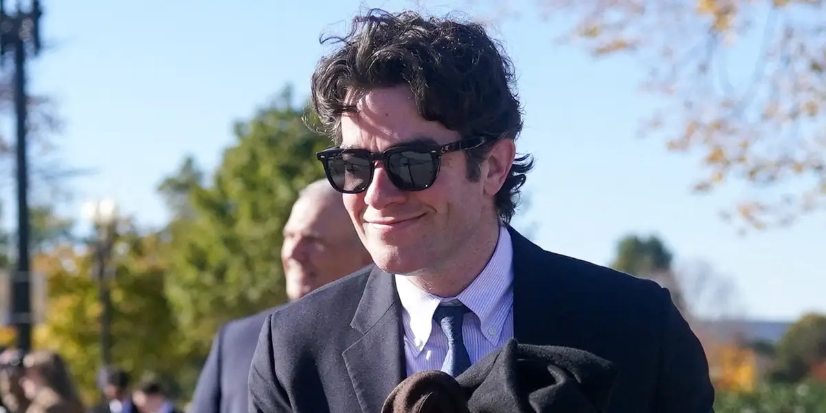 John Mulaney at Supreme Court Tariff Hearing Supporting Lawyer Friend