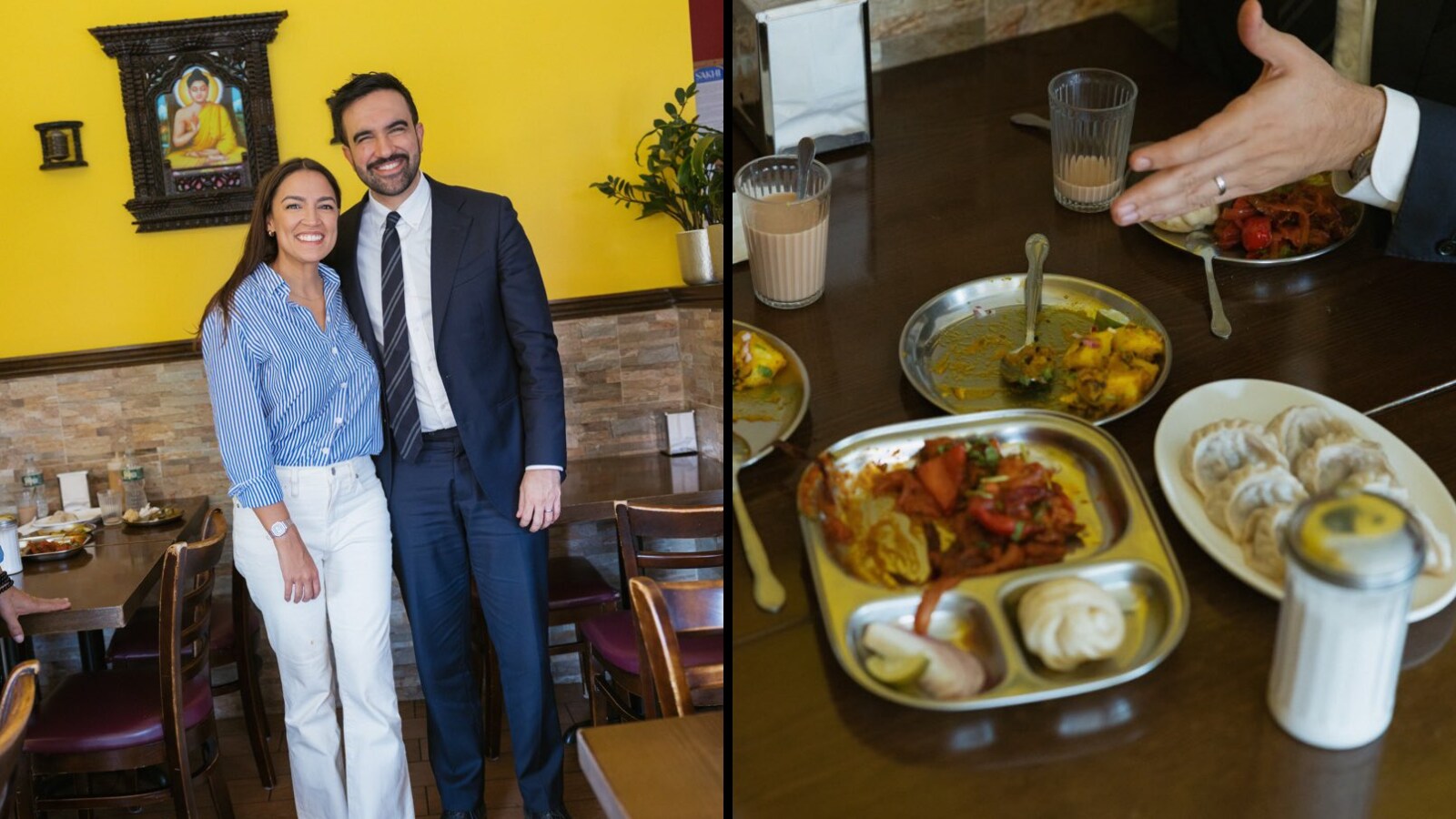 'Momos, Chai With Ocasio-Cortez': How Zohran Mamdani Kicked Off First Day As NYC Mayor-Elect