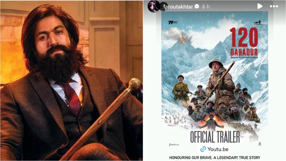 'Thank You So Much': Farhan Akhtar and Ritesh Sidhwani Express Gratitude To Yash for Launching '120 Bahadur' Trailer