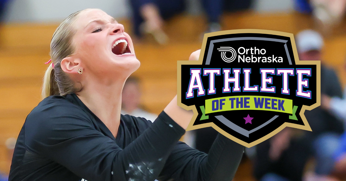 The OrthoNebraska Athlete of the Week is Omaha Marian's Taylor McLeay