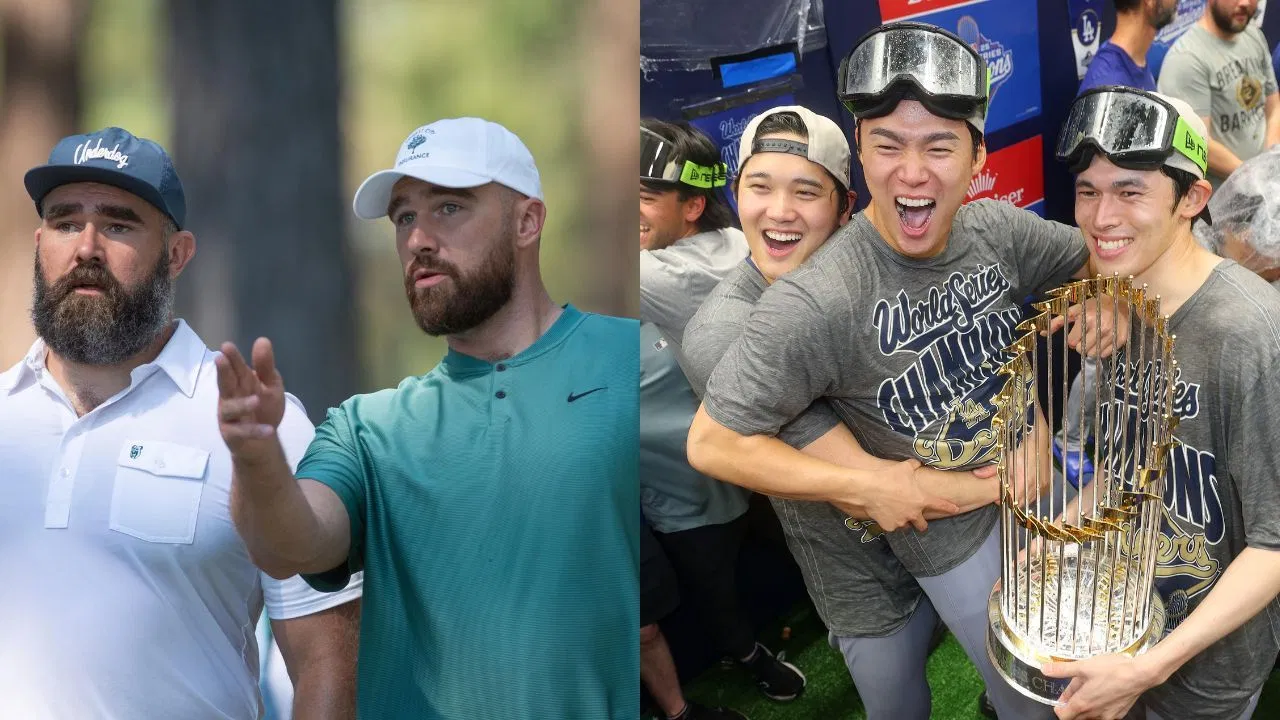"Baseball is the dumbest thing in the world" - Travis Kelce's brother Jason fires brutal shot at Dodgers for "buying" World Series titles