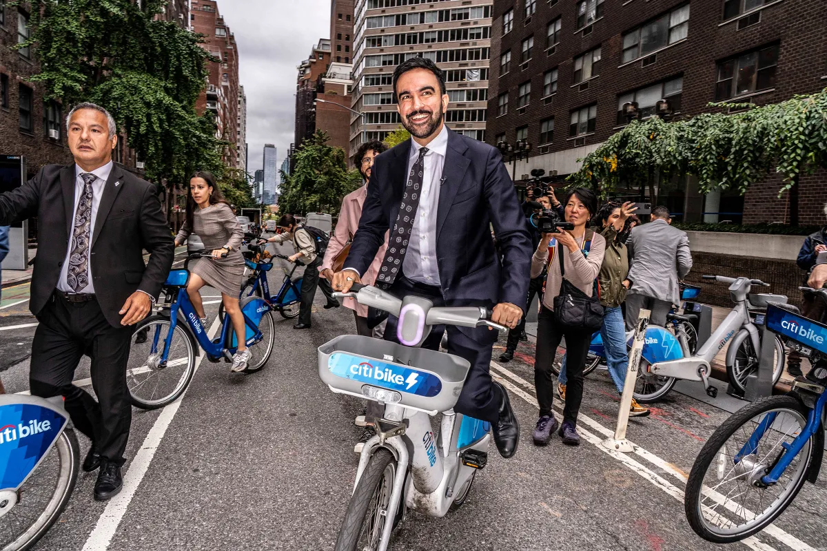 Zohran Mamdani Could Be New York’s First Citi Bike Mayor