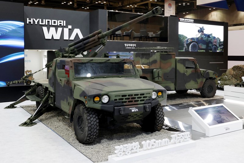Seoul ADEX 2025: Hyundai WIA targets production of 105mm SPH