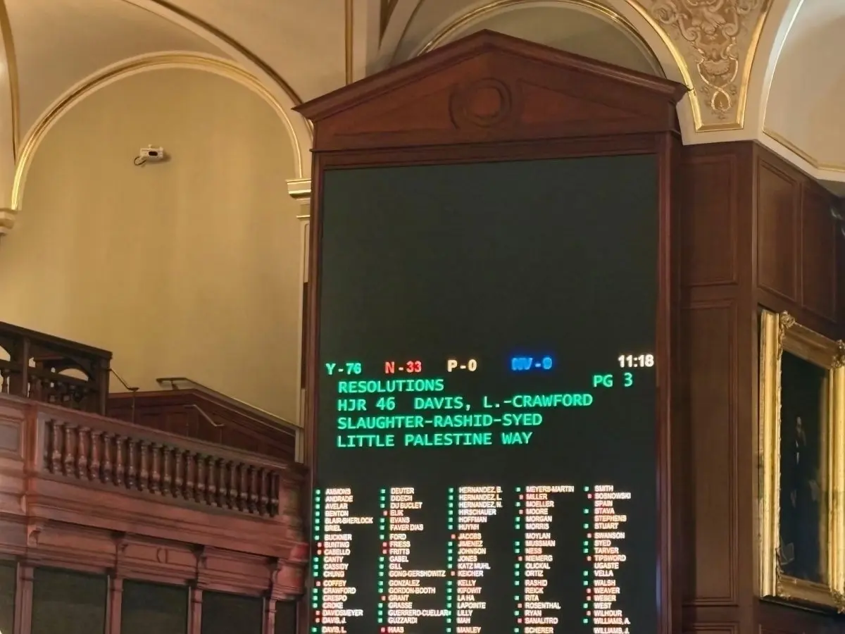 Harlem Avenue's 'Little Palestine Way' Honorary Street Passed By IL House, Now In Senate