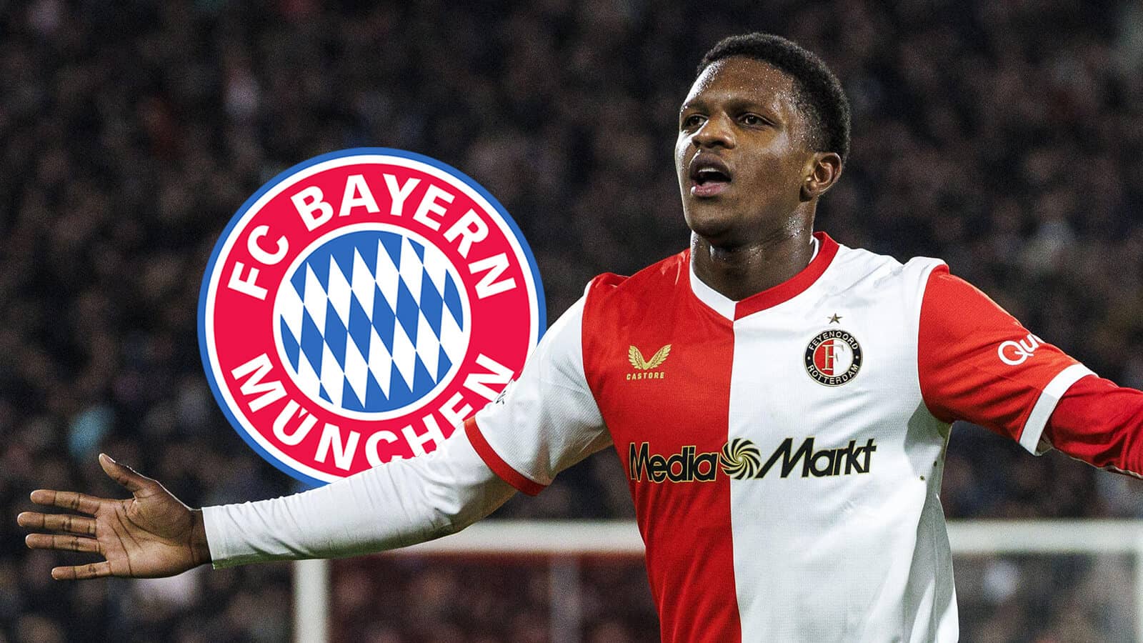 Bayern Munich battling Premier League sides to sign 'exceptional' Feyenoord rising star