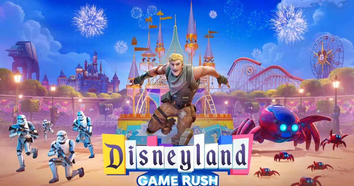'Disneyland Game Rush' to bring park's rides, landmarks to 'Fortnite'